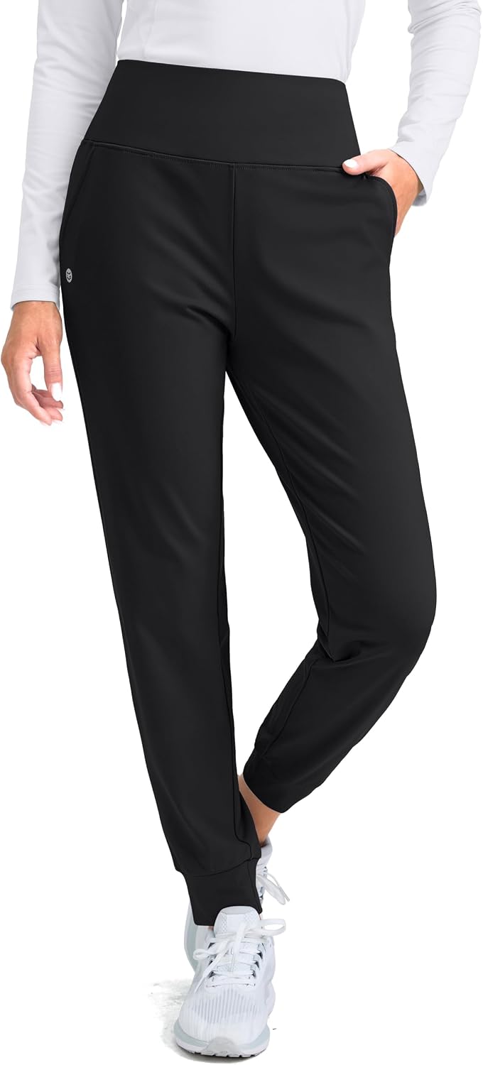 G Gradual Women's Fleece Lined Joggers High Waisted Thermal Winter Pants