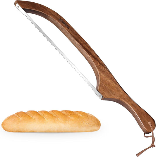 RAPSAKEMOH Bread Knife for Homemade Bread,Bread slicer for Homemade Bread