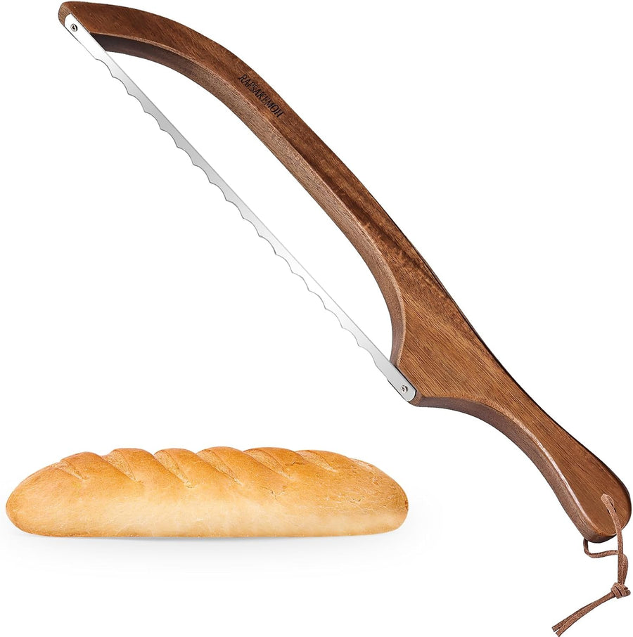 RAPSAKEMOH Bread Knife for Homemade Bread,Bread slicer for Homemade Bread