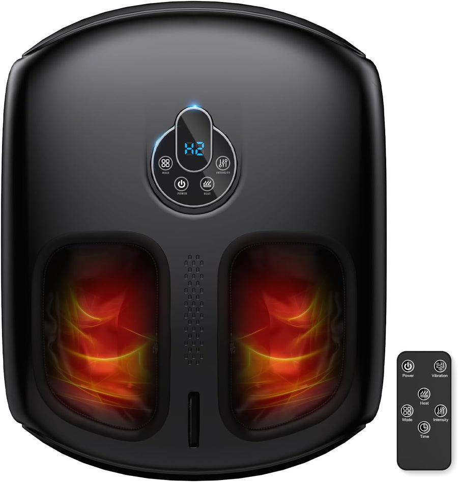 HTM Shiatsu Foot Massager with Heat for Neuropathy & Plantar Fasciitis 2026