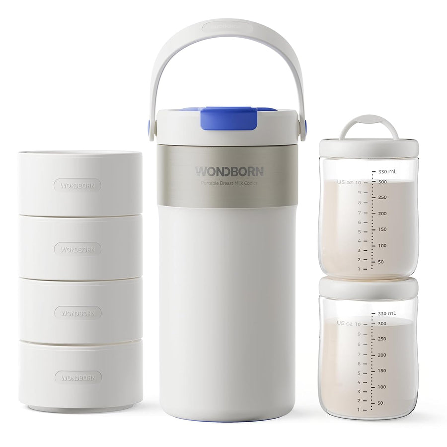 22oz Portable Breast Milk Cooler for Work & Travel, 30H+ Chill