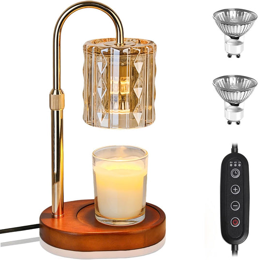 Candle Warmer Lamp with Timer, Birthday Gifts for Women/Mom, Home Decor