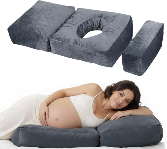 Pregnancy Pillows for Sleeping, Pregnancy Massage Pillow Full Body Pillow