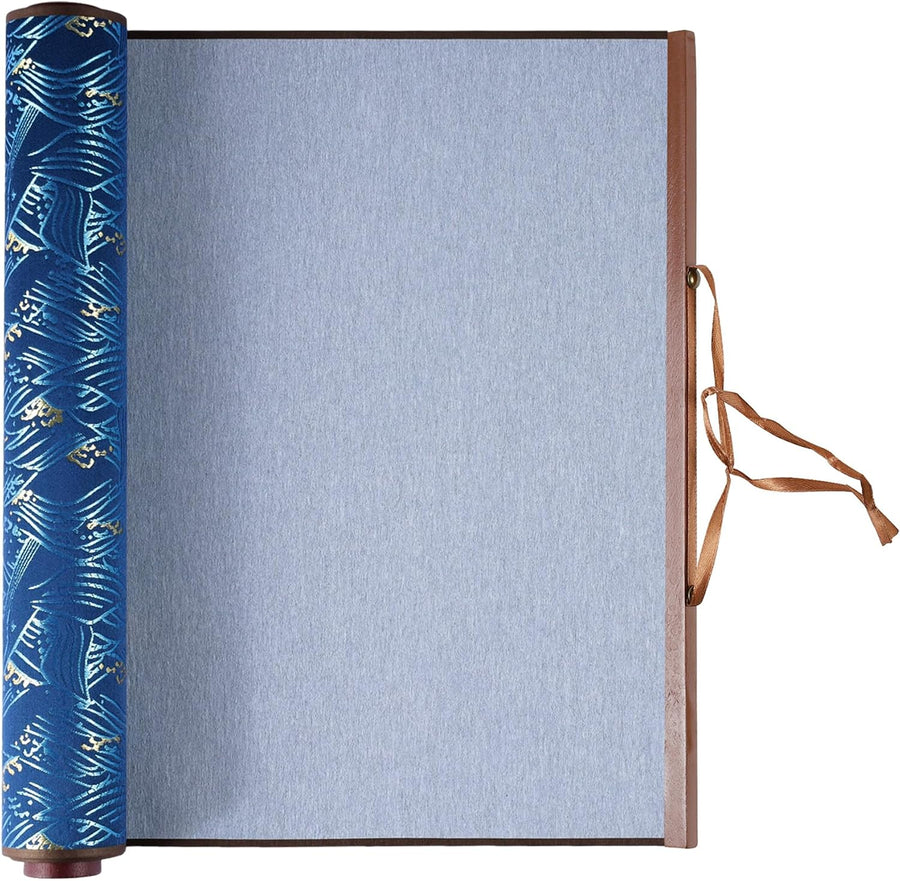 Magic Canvas Paint with Water,Reusable Calligraphy Cloth-Dark Blue