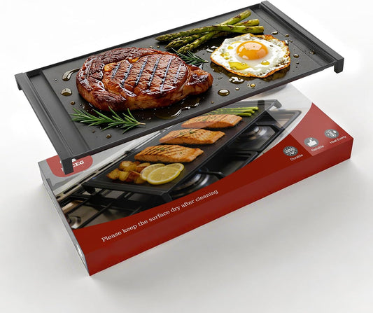 Stove Top Griddle Replacement for GE Gas Range Appliance, Premium Aluminum