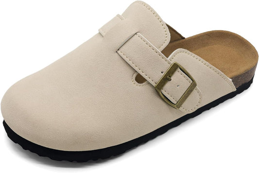 Sweechee Women's Clogs, Cork Footbed Arch Support Slip-On Mules