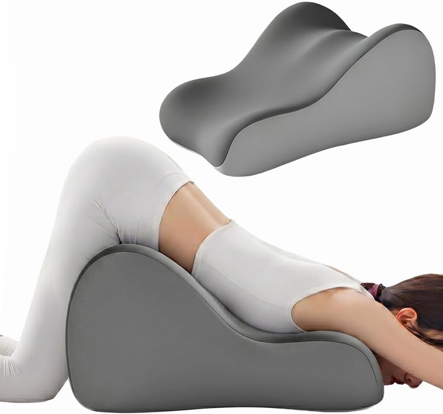 Wedge Pillow, Memory Foam Pillow for Bed and Sofa, 27° Support