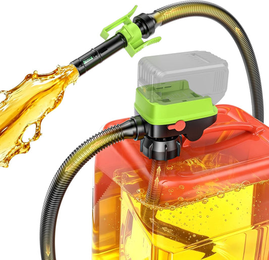 Auto Cordless Electric 3.2 GPM Fuel Transfer Pump with Auto-Stop