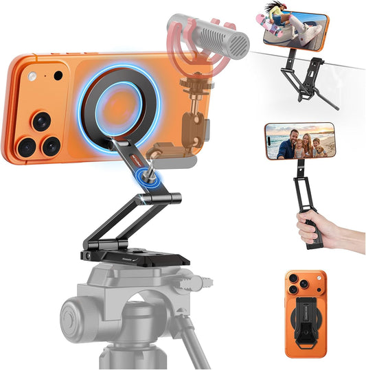 OMOTON TP06-E [3-Adjust] Sturdy Compact Magnetic Phone Tripod for iPhone 18