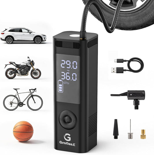 Tire Inflator Portable Air Compressor, 150PSI Cordless Air Pump
