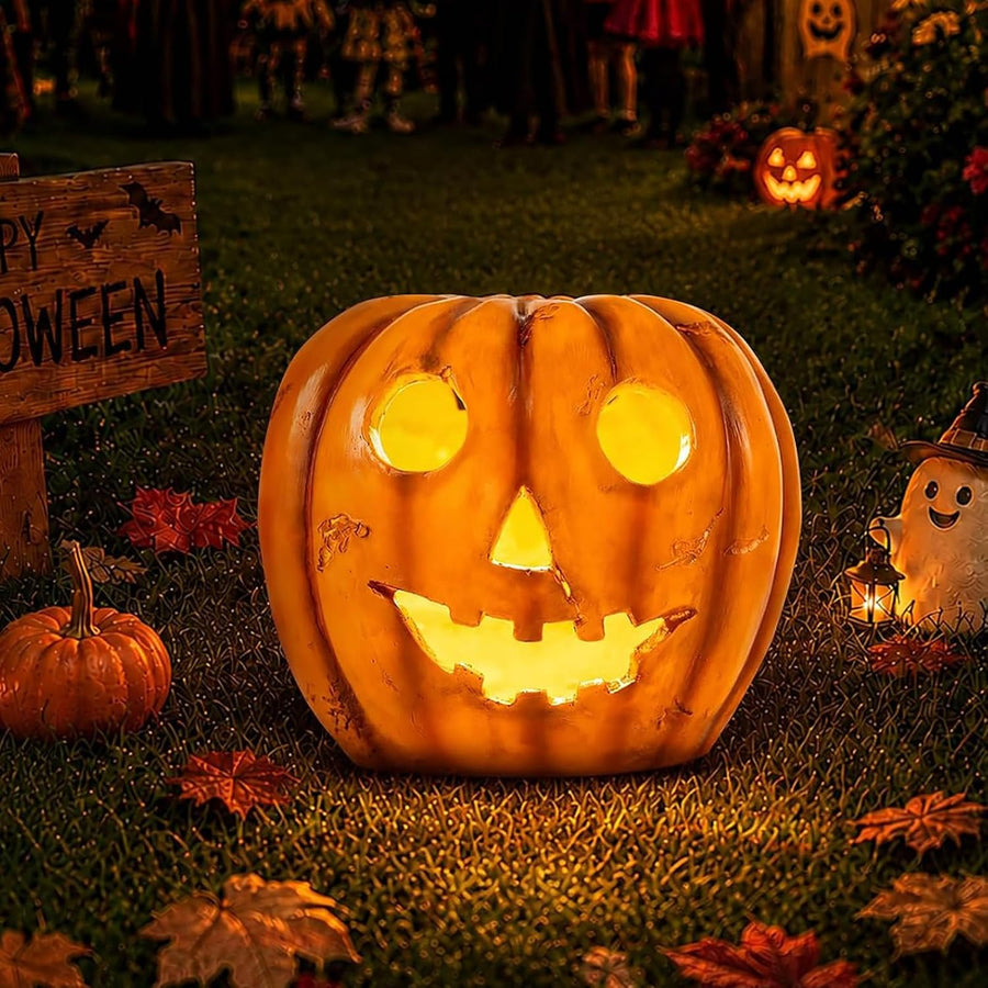 Halloween Decorations Outdoor Solar Lights Weatherproof Decor Lanterns