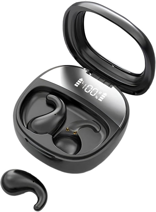 Sleep Earbuds for Side Sleepers-Noise Cancelling Headphones(Obsidian Black)