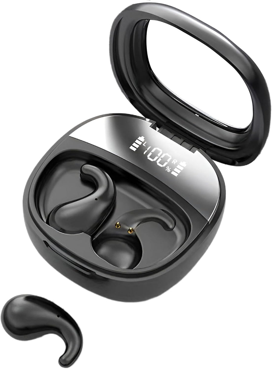 Sleep Earbuds for Side Sleepers-Noise Cancelling Headphones(Obsidian Black)