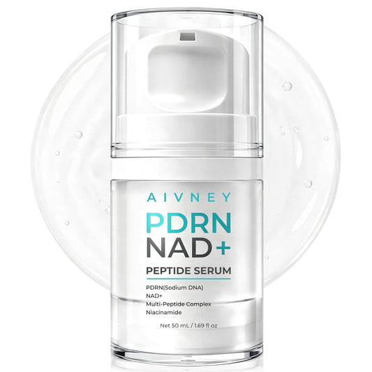 PDRN NAD+ Peptides Boosting Serum, NAD+ Salmon DNA PDRN Serum, 1.69Fl Oz