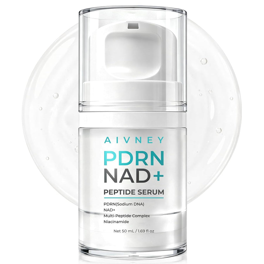 PDRN NAD+ Peptides Boosting Serum, NAD+ Salmon DNA PDRN Serum, 1.69Fl Oz