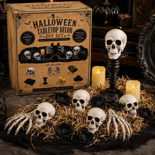 Resin Skull Set