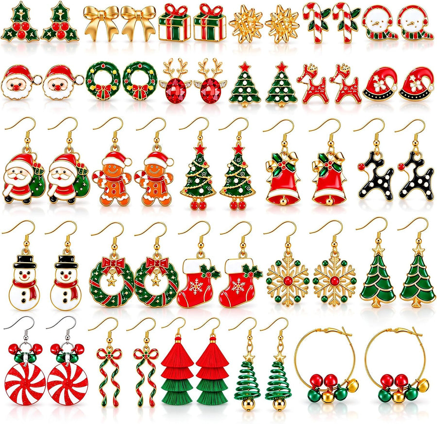 Christmas Earrings for Women Holiday Earrings Bulk