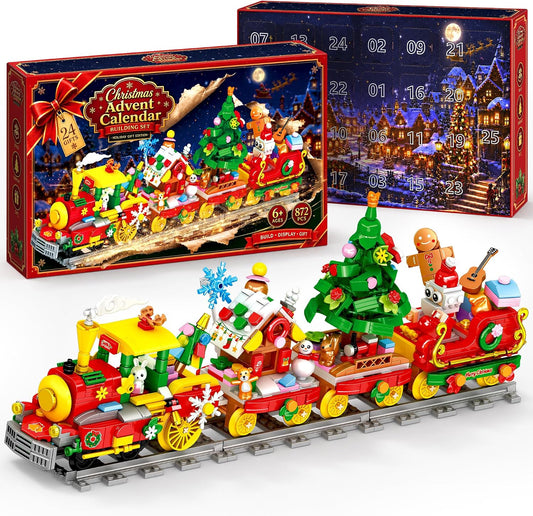 Advent Calendar 2026 Kids Boys - Christmas Train Advent Calendar