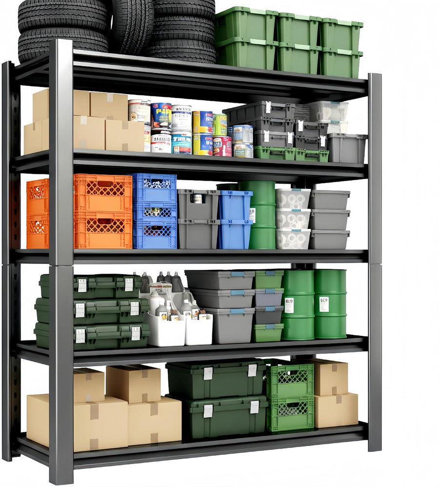 Garage Shelves,5-Tier Adjustable Shelving Units and storagefor Garage
